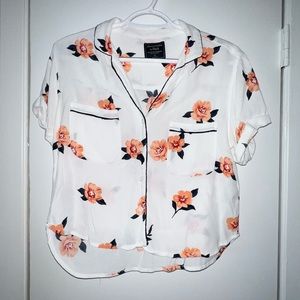 Abercrombie & Fitch Floral Hawaiian Shirt